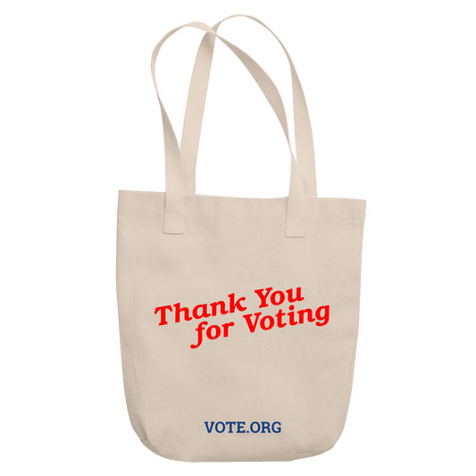 Thank You For Voting Tote