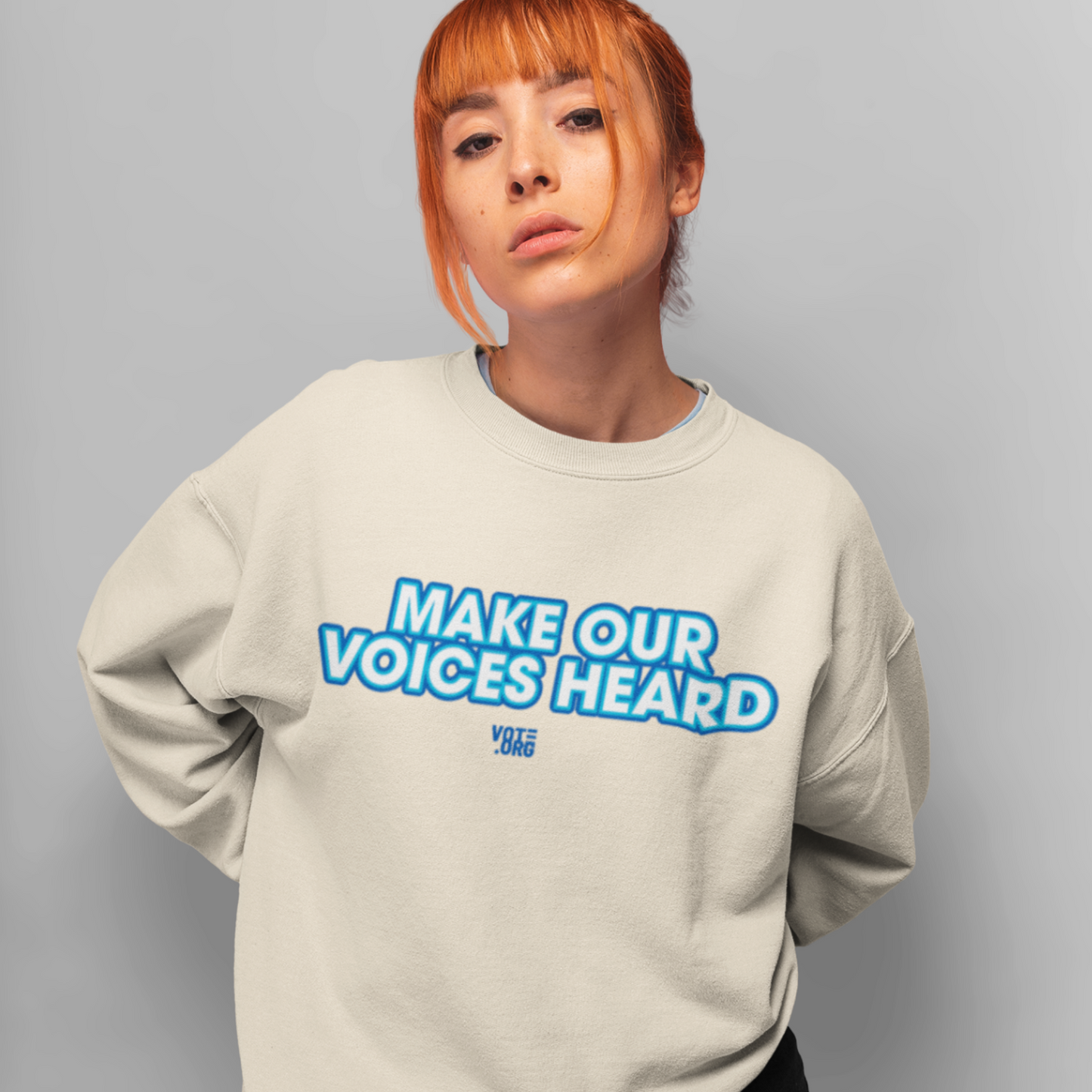 Make Our Voices Heard Crewneck Sweatshirt