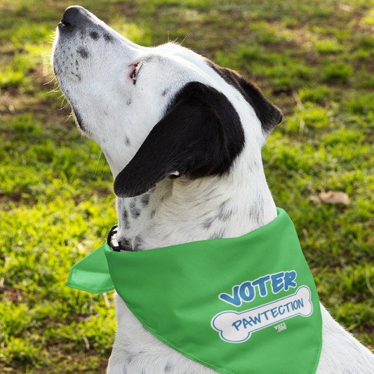 Voter Pawtection Dog Bandana